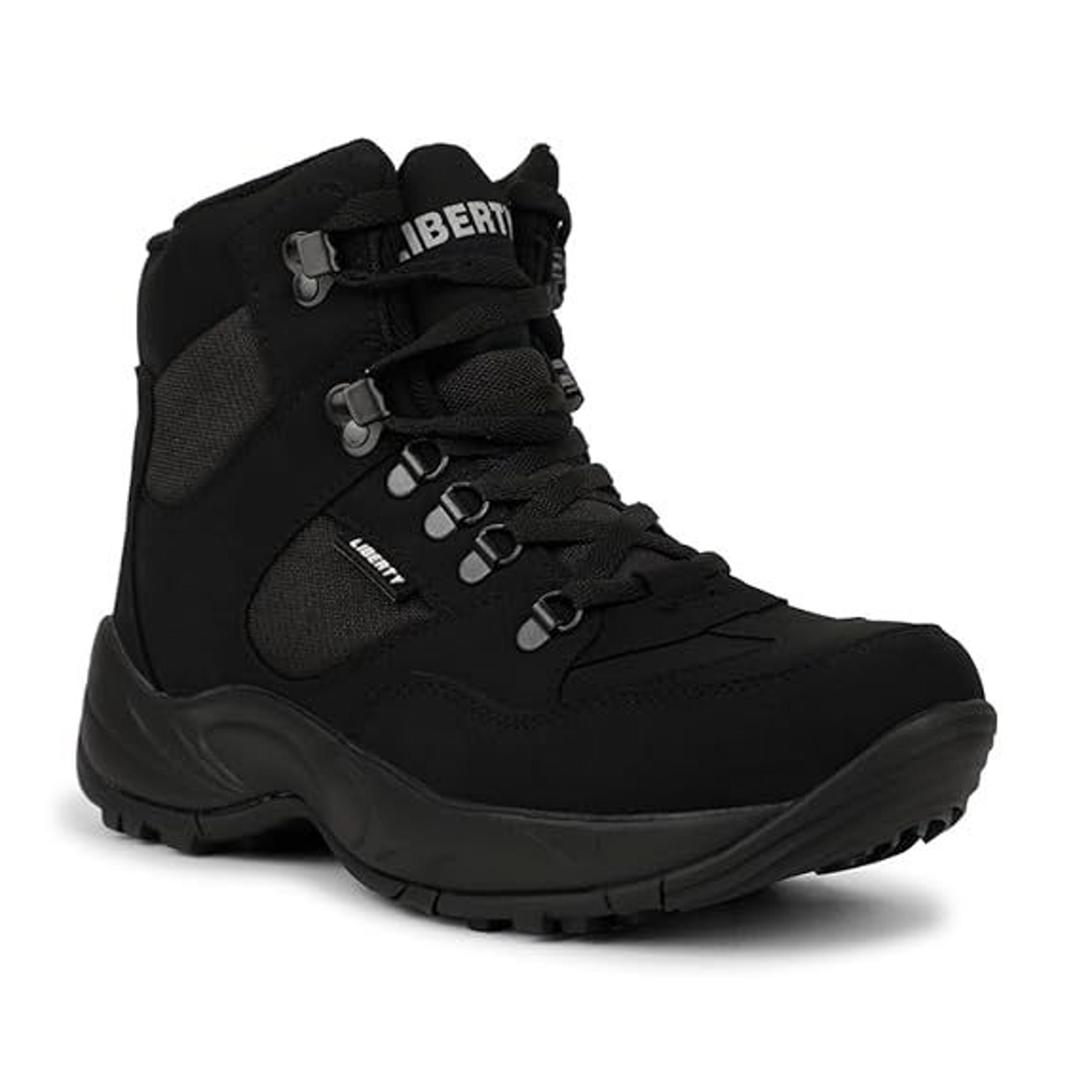Freedom Black Lacing Safety Shoes For Men EVEREST-4J By Liberty