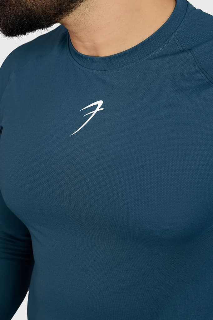 Core Fullsleeves T-shirt Orion Blue — photo 3
