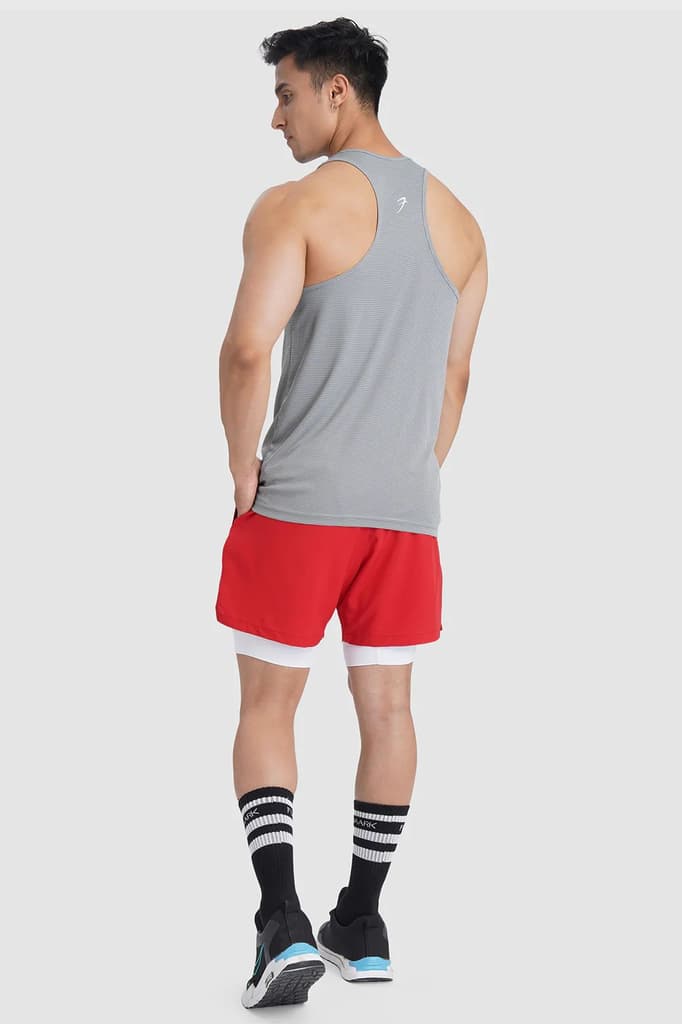 Checks Running Tank Ultimate Grey — photo 6