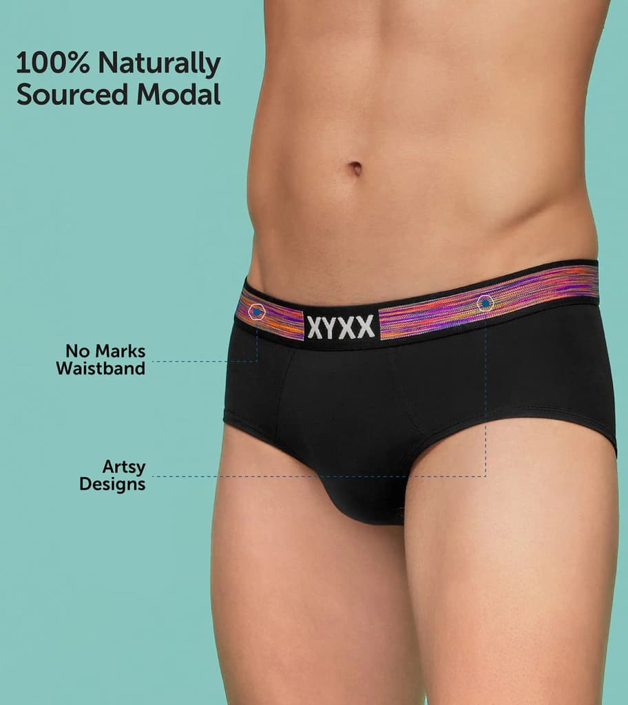 Hues Briefs Black Ribbon — photo 3