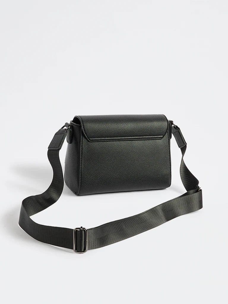 Westside Black Embossed Sling Bag — photo 3
