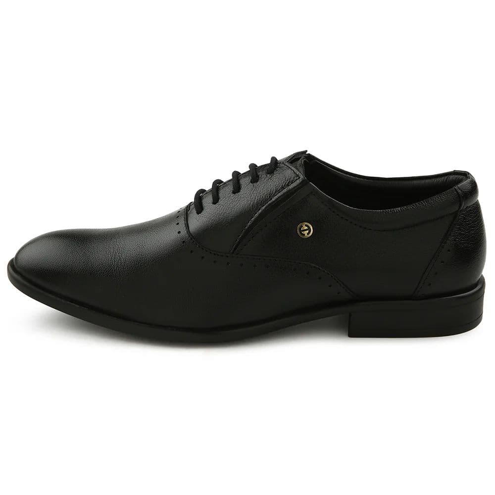 Healers Black Formal Lacing Oxford Shoes For Men U993-18 By Liberty — photo 3