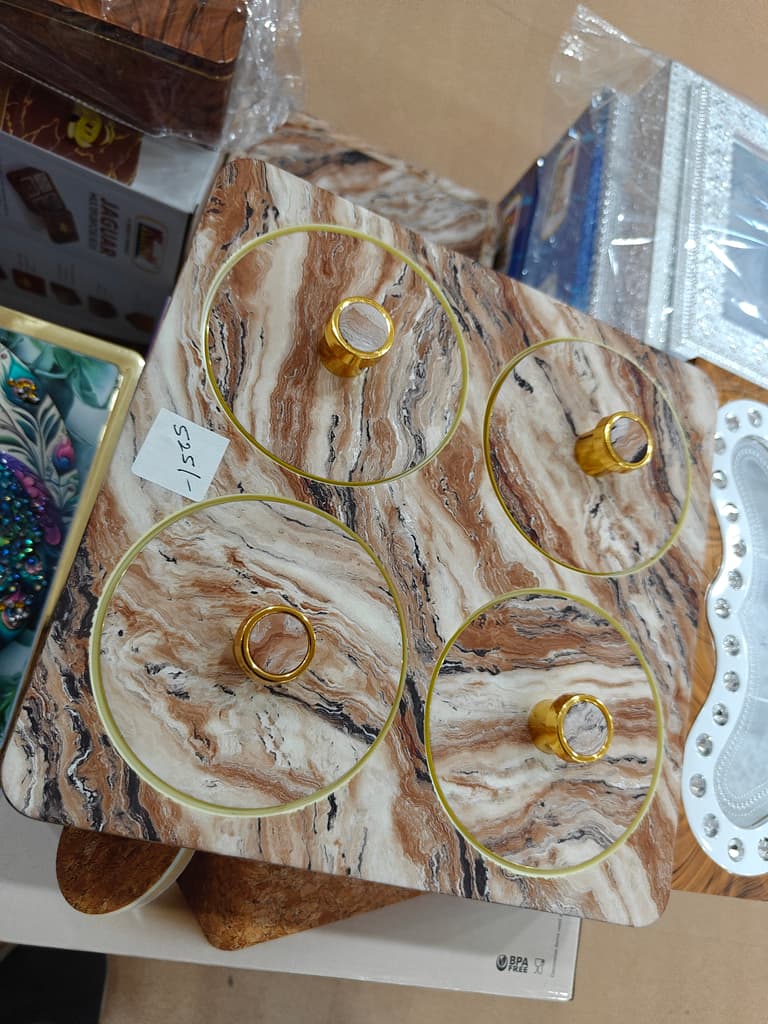 Marble Ring Holder | Gold Ring | Decorative | Marble
