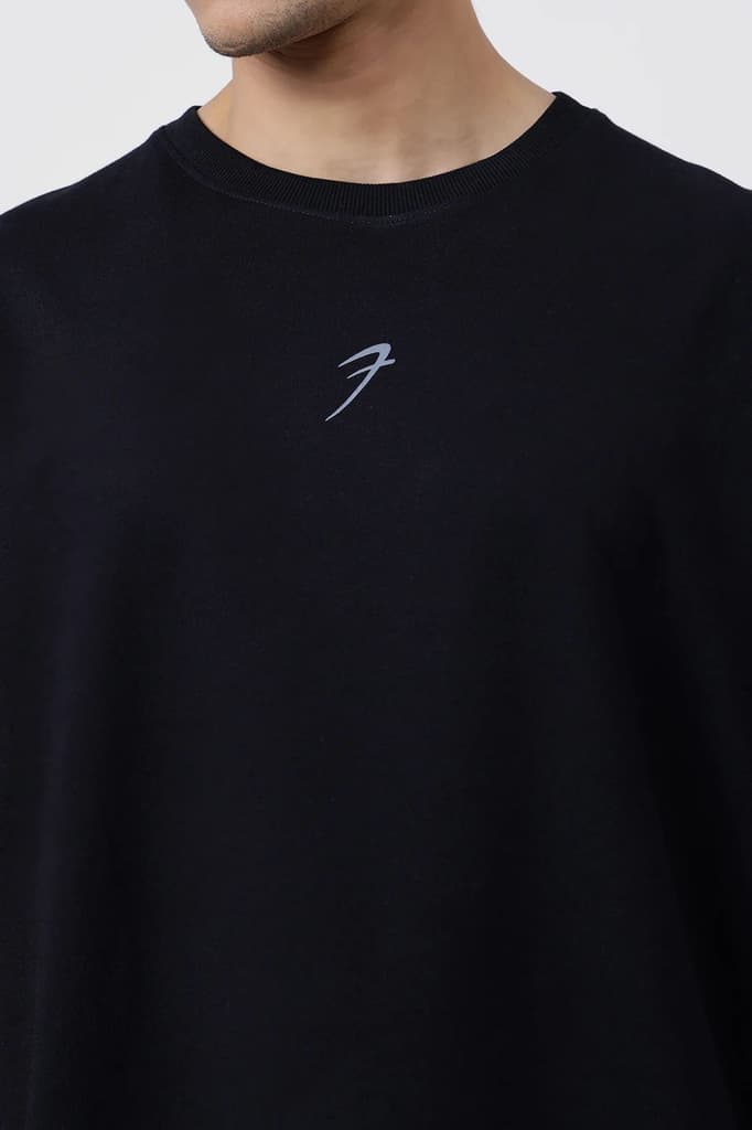 Fortitude Oversized T-shirt Black — photo 3