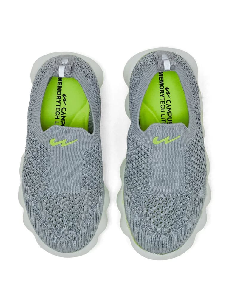 TOON KIDS Grey Kids Walking Shoes — photo 6