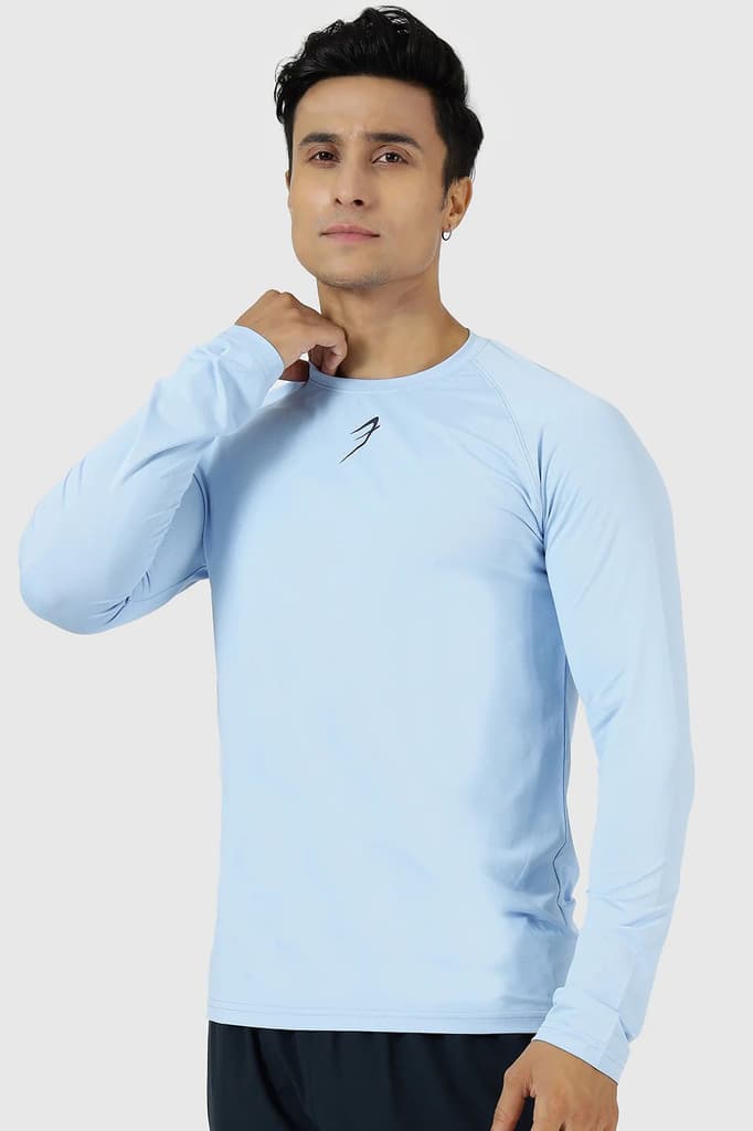 Core Fullsleeves T-shirt Sky Blue — photo 5