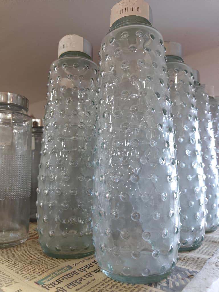 Clear Glass Vases | Set of 3 | Decorative | Clear