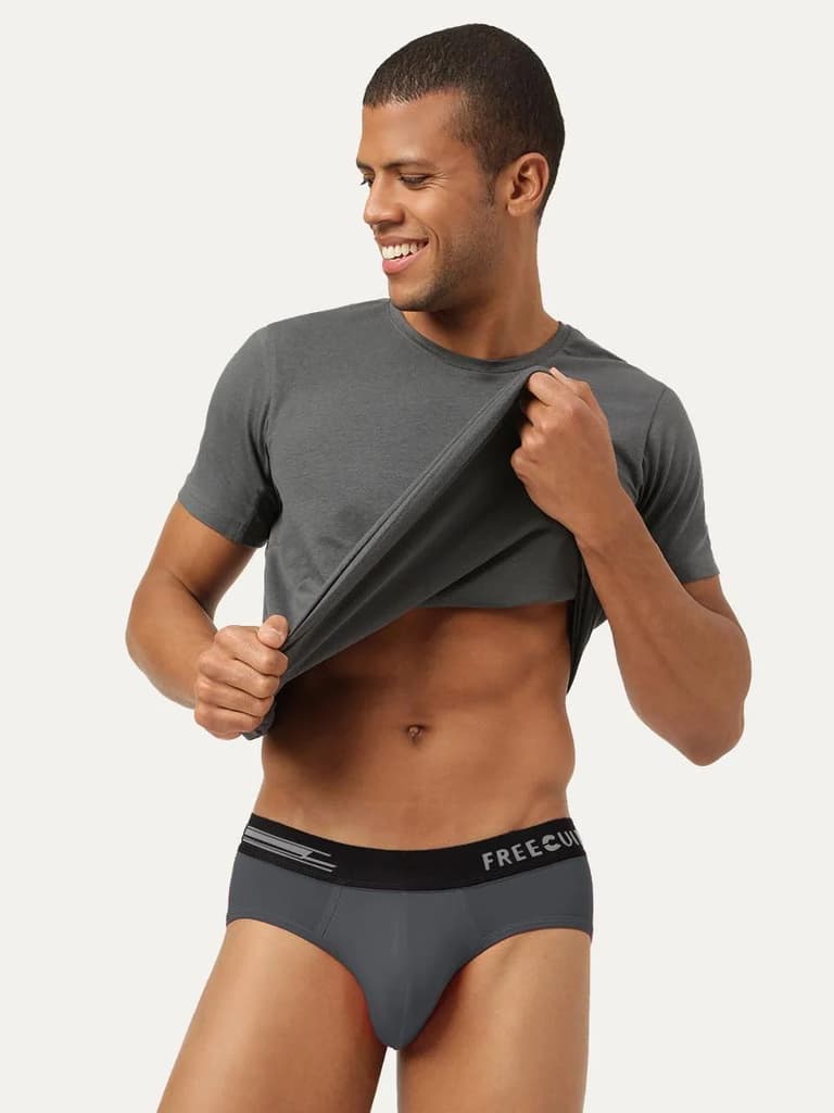Men's Anti-Bacterial Micro Modal Brief in Contrast Waistband (Pack of 1) — photo 6