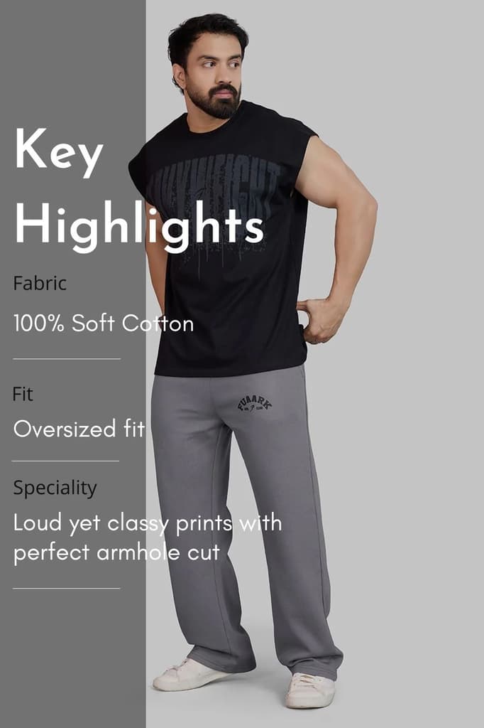 Heavyweight Capsleeves Tank Black — photo 7