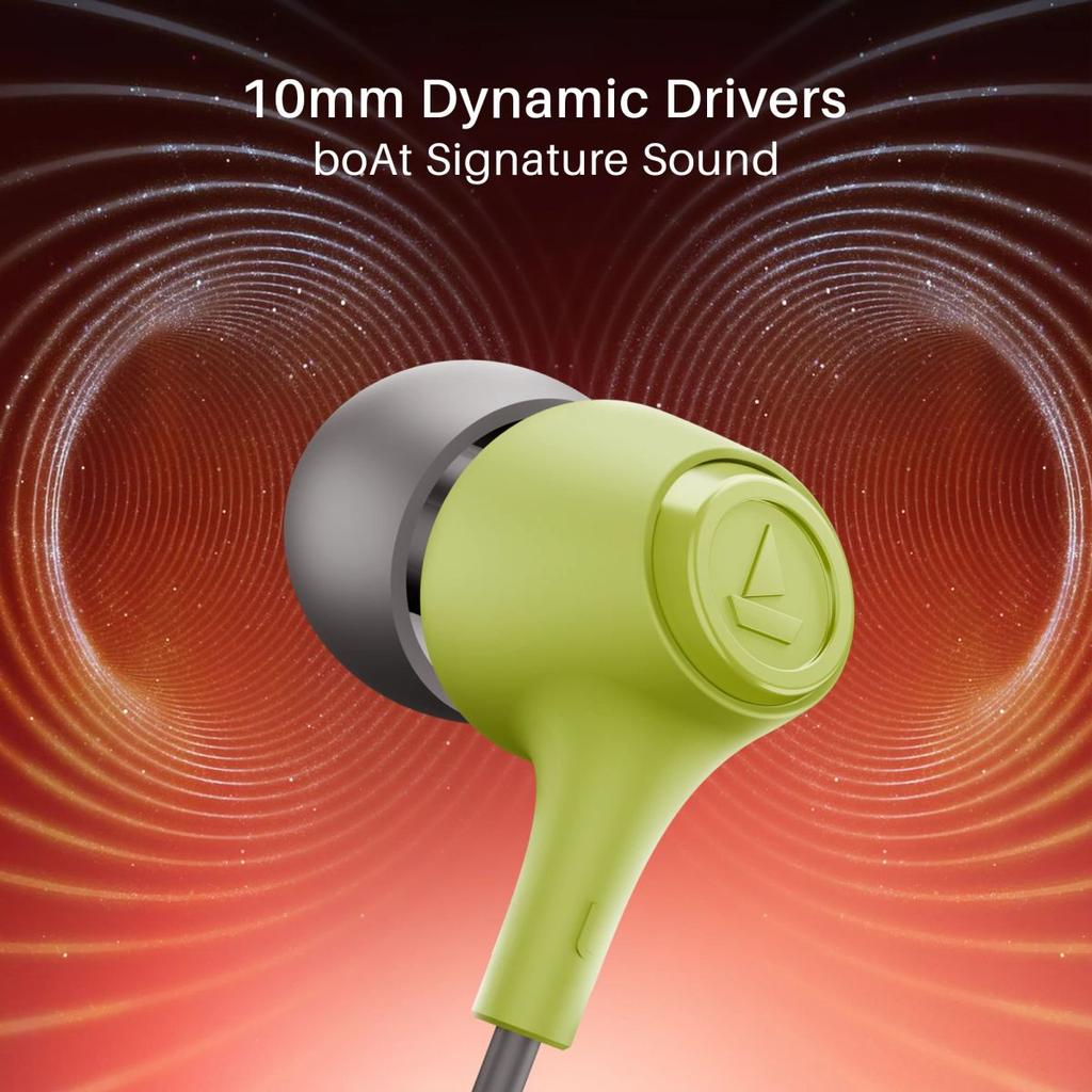 Bassheads 95 | Wired Earphone with 10mm Drivers, 120cm Cable Length, In-line Mic, Lightweight Build, 3.5mm Jack — photo 9