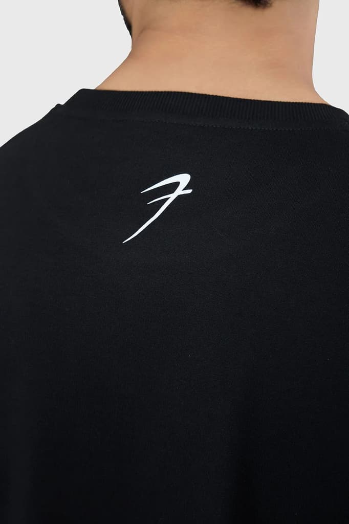 Levitate Oversized T-shirt Black — photo 5