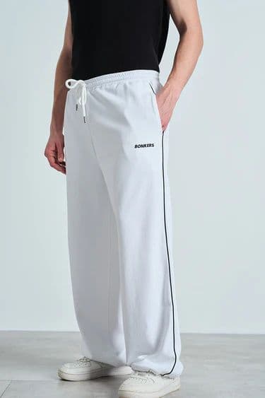 White Crisp Track Pants — photo 10