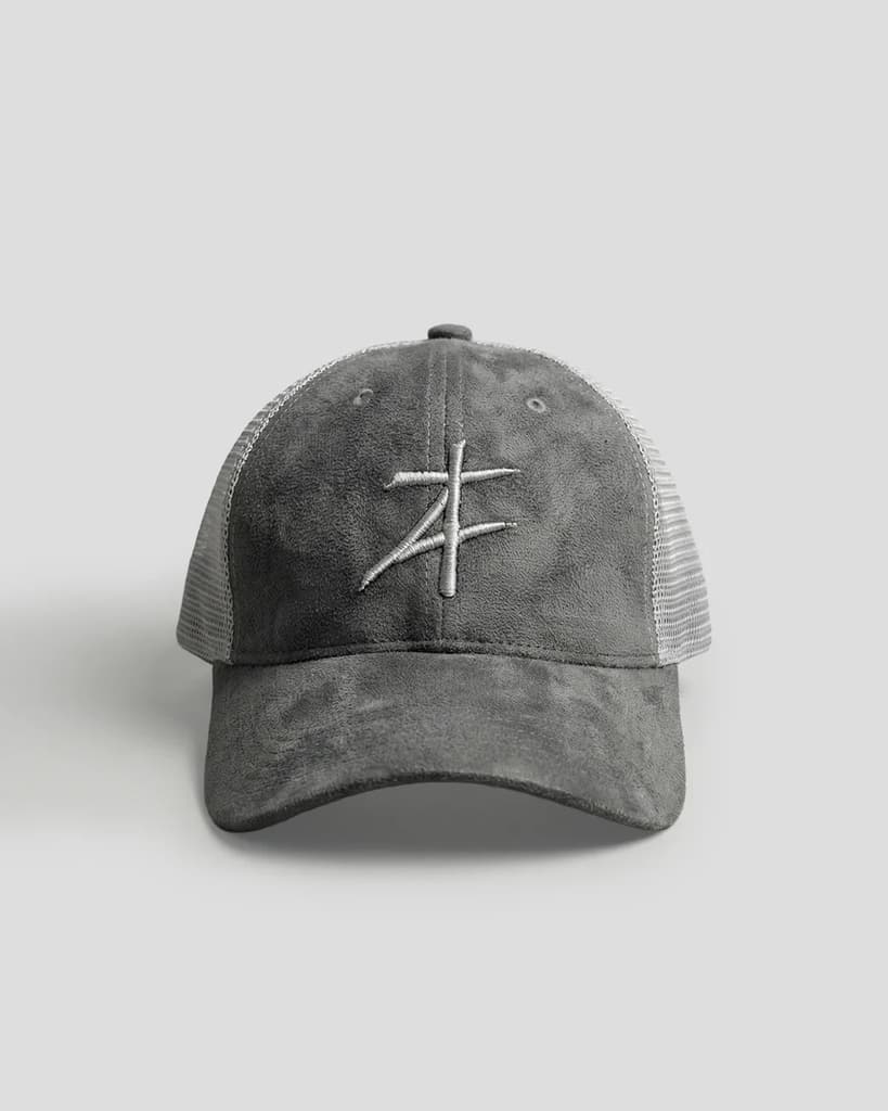 Suede Flex Trucker Cap