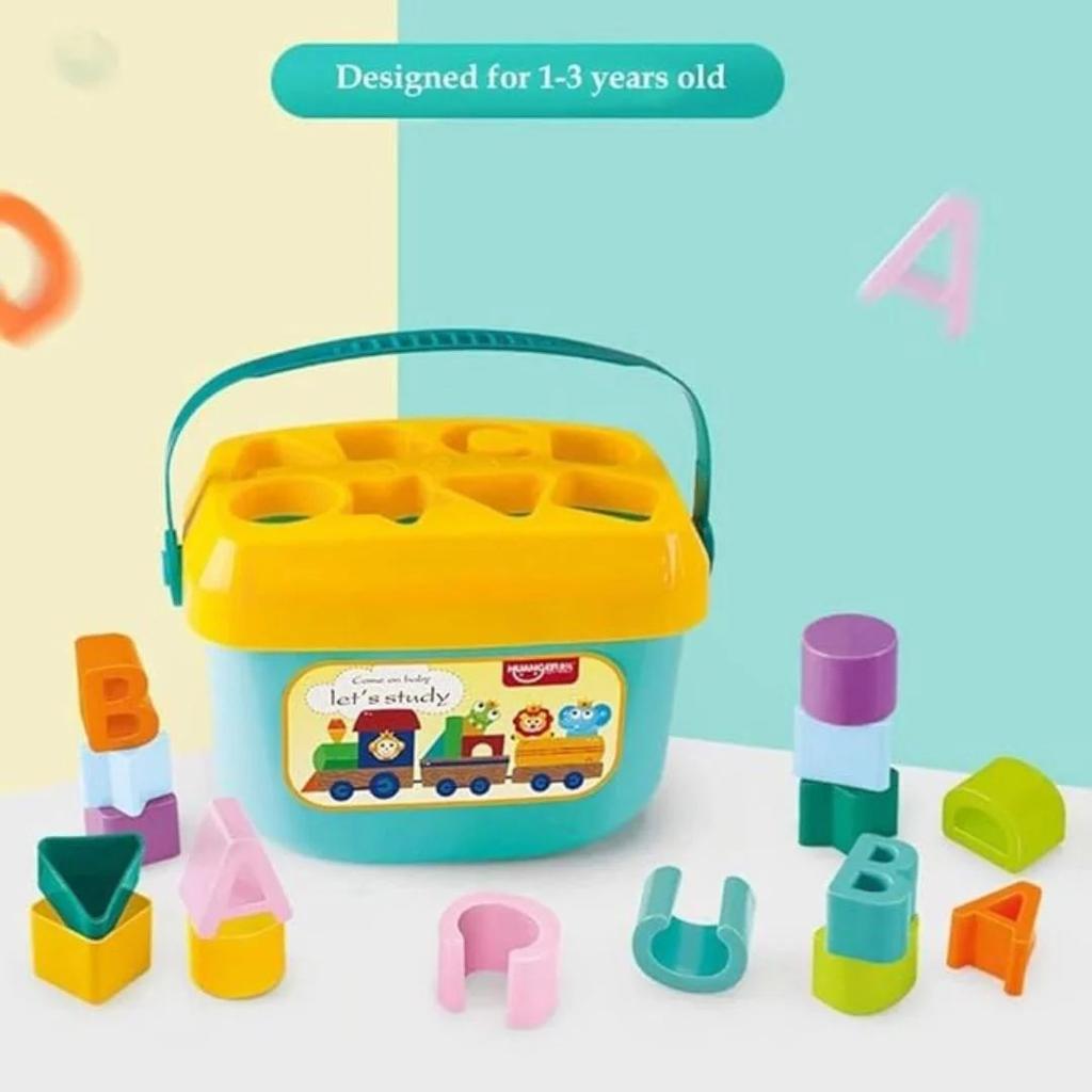 Baby First Blocks – Shape n Alphabet Sorter Toy for Kids 6 Months+ — photo 2