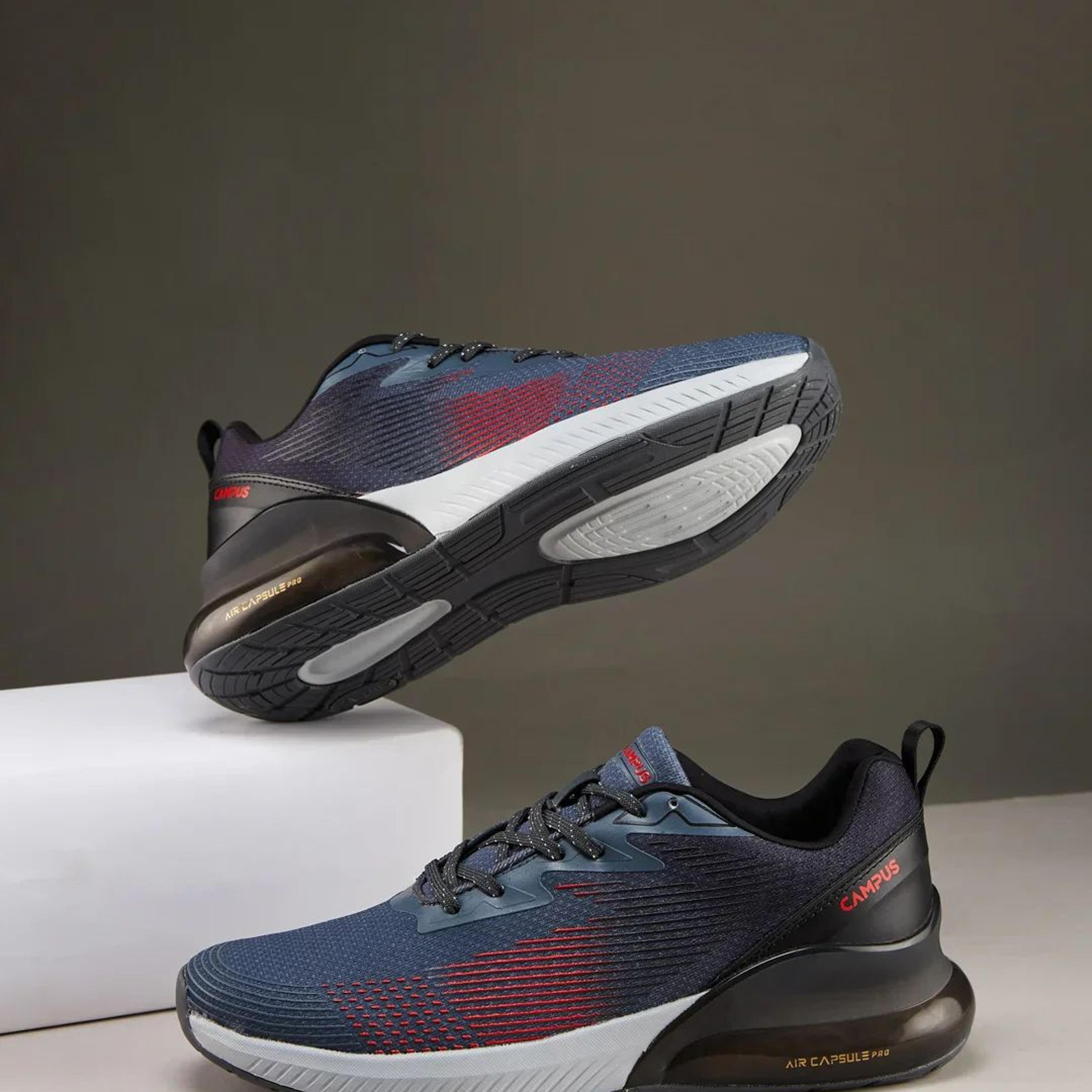 FLEXPOWER Grey Men's Running Shoes