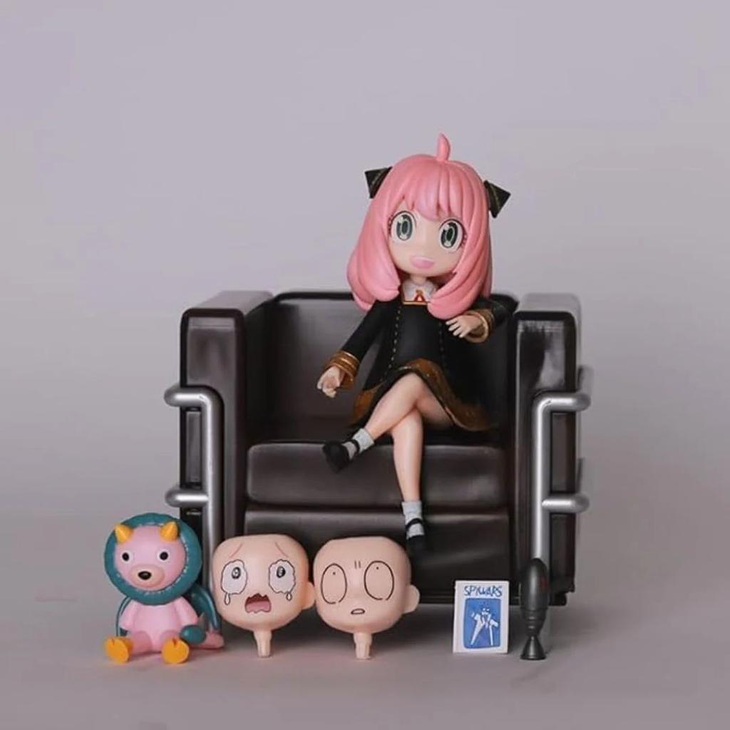 Anya on a Sofa | Spy X Family Anya Forger Anime Figure – 17cm