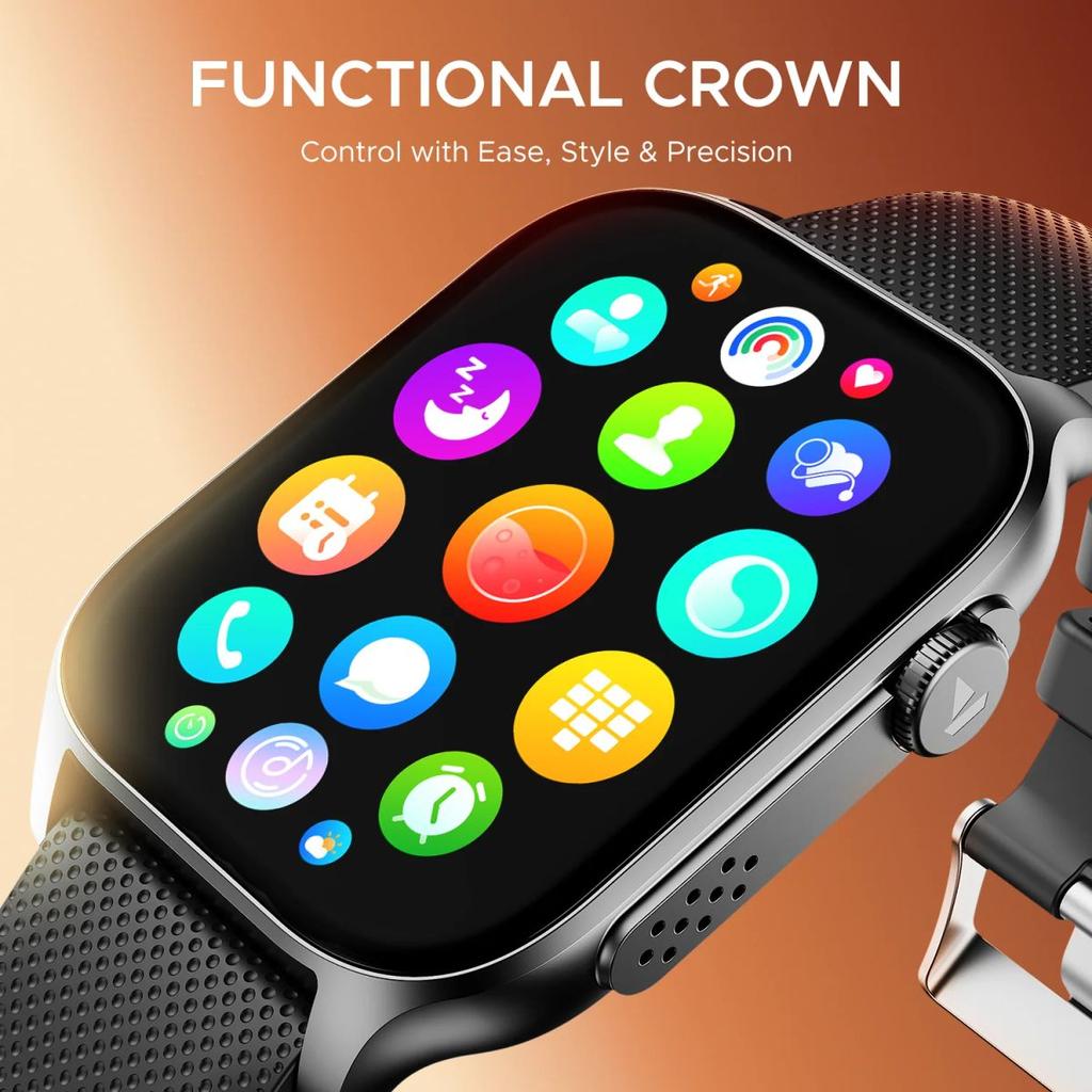 boAt Ultima Ember | Smartwatch with 1.96" AMOLED Display, Cloud Watch Faces, Functional Crown, BT Calling — photo 9
