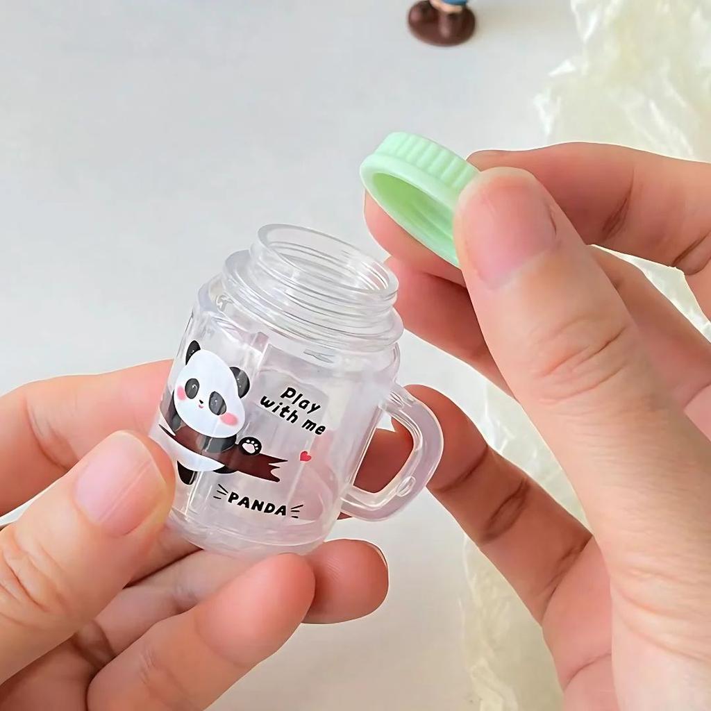 Pretty Panda Jar Sharpener | Cute Mason Jar Return Gifts (Set of 4) — photo 4