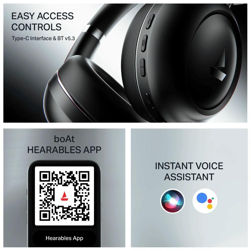 boAt Rockerz Prime 415 | Wireless Headphones with 120H Playback, 40mm Drivers, 360 Spatial Audio & 40ms Low Latency — photo 8