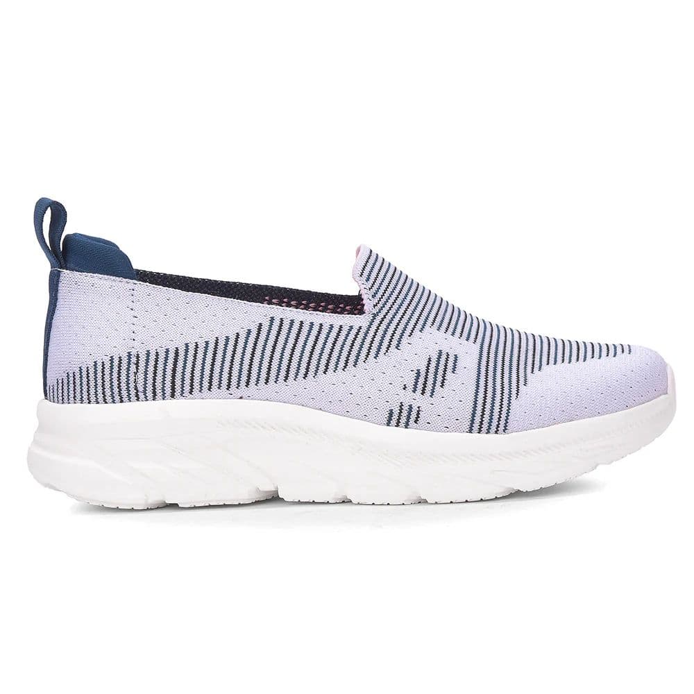 LEAP7X BELASTAR-E Teal Blue Casual Non Lacing Walking Shoes for Women by Liberty — photo 3