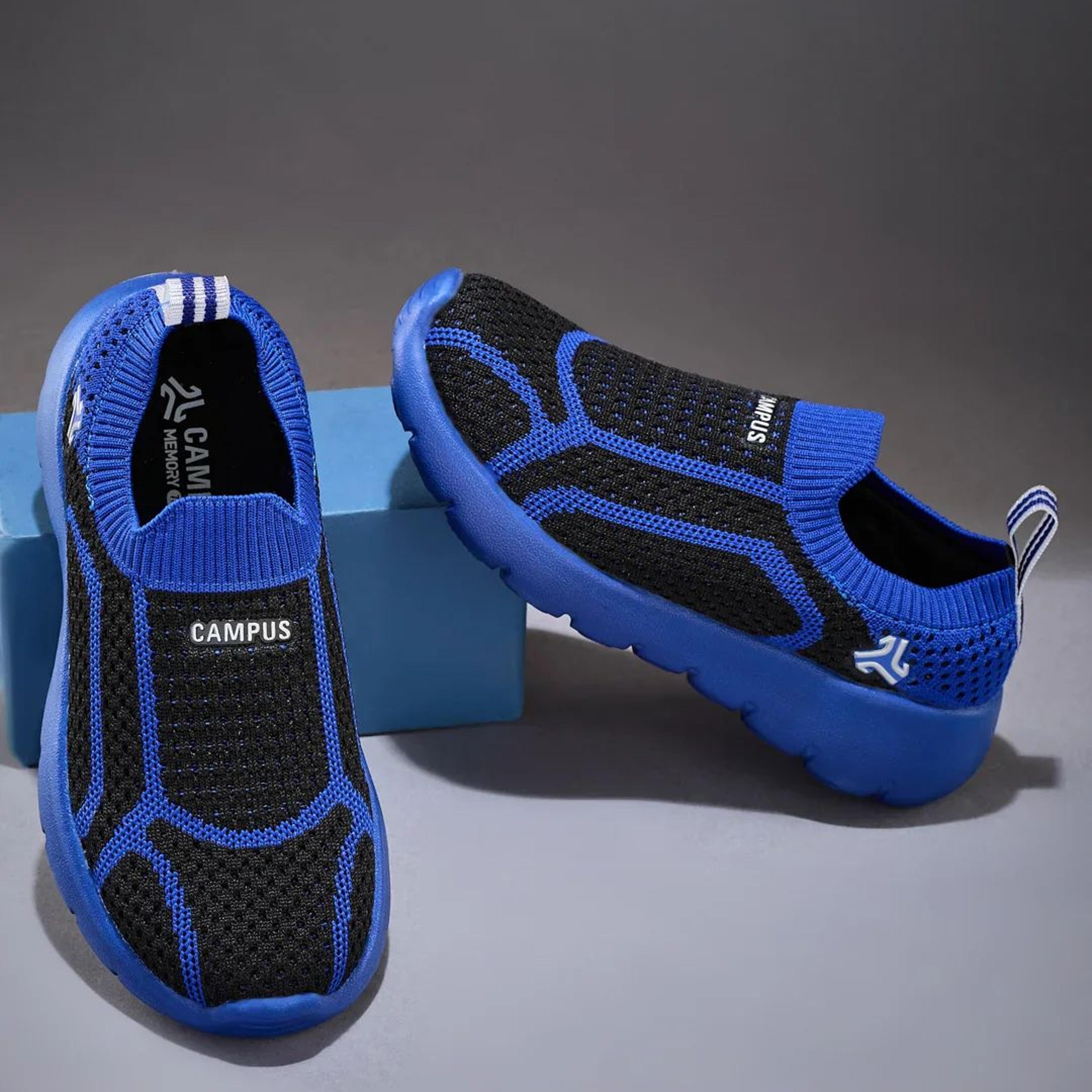 BRUTO KIDS Black Kids Walking Shoes