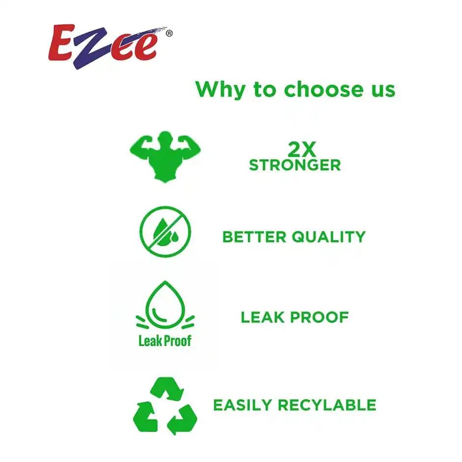 Ezee Biodegradeable Flat Garbage Bag - Medium — photo 2