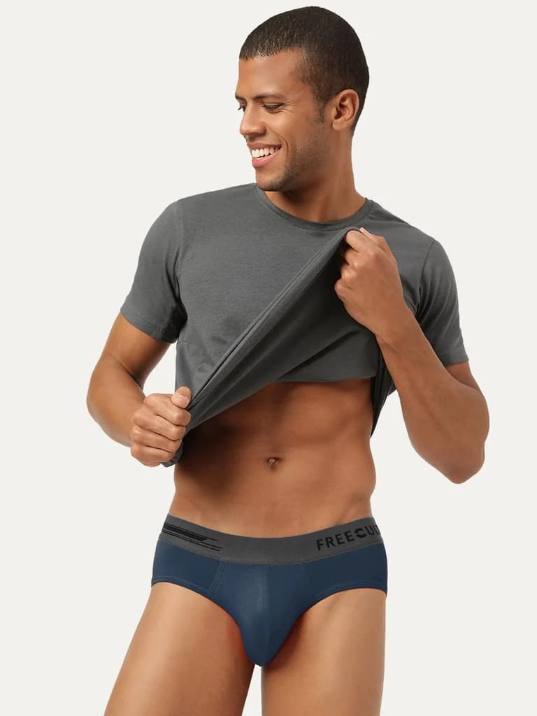 Men's Anti-Bacterial Micro Modal Brief in Contrast Waistband (Pack of 1) — photo 4