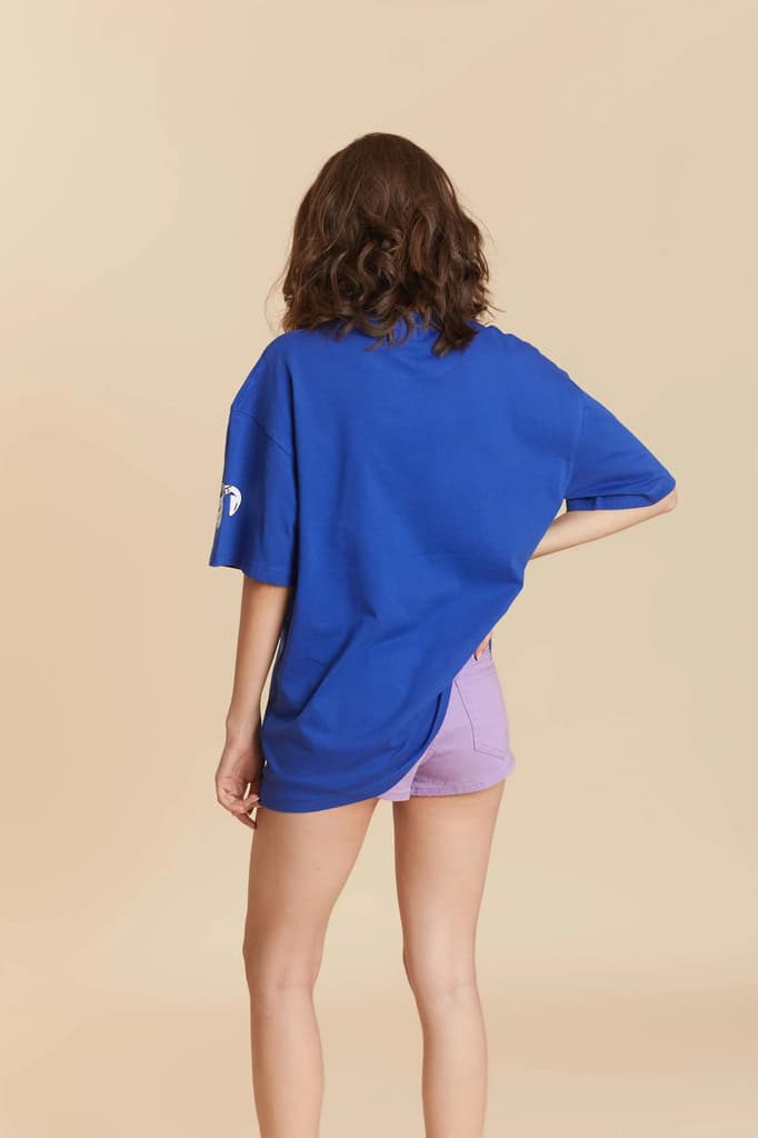 Blue Cereal Killer Oversized T-shirt — photo 5