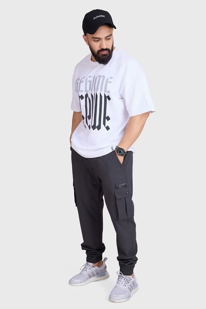Script Cargo Joggers Dark Grey — photo 7