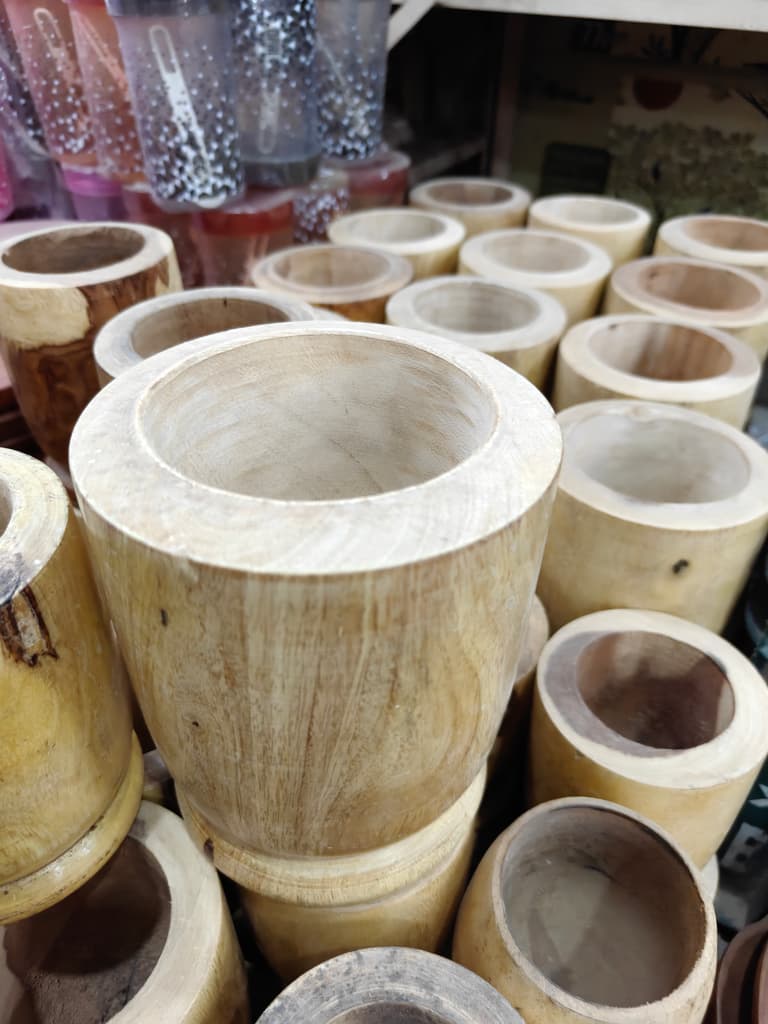 Wooden Bowl | Natural | Brown | Decorative