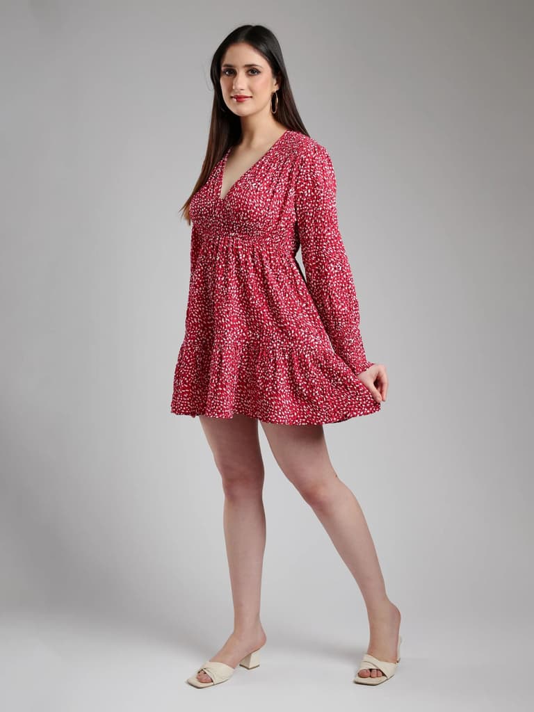 Beren Red Midi dress — photo 6