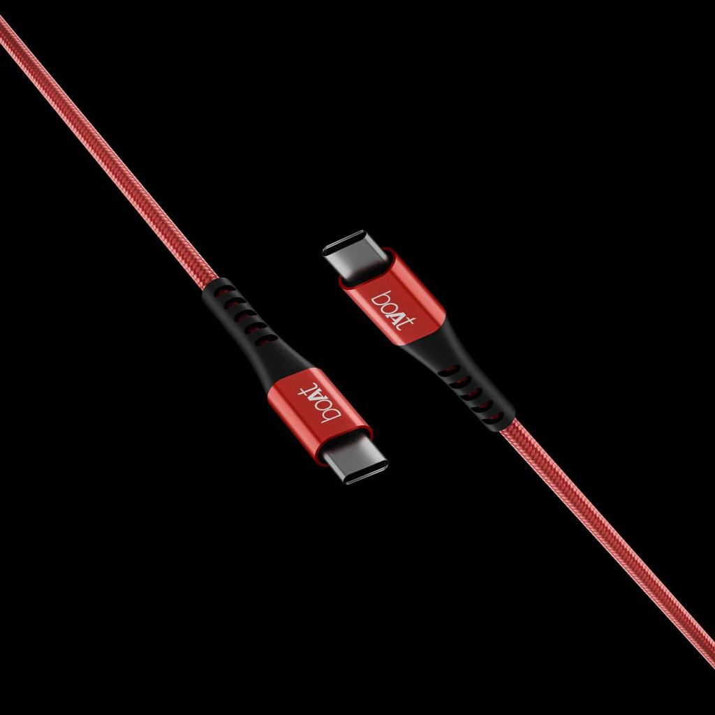 boAt C600 Fast Charging Cable | Charging Cable with 1.5m Cable, Nylon Braided Cable, 100 PD Fast Charging, USB 3.2 Gen 2 — photo 3