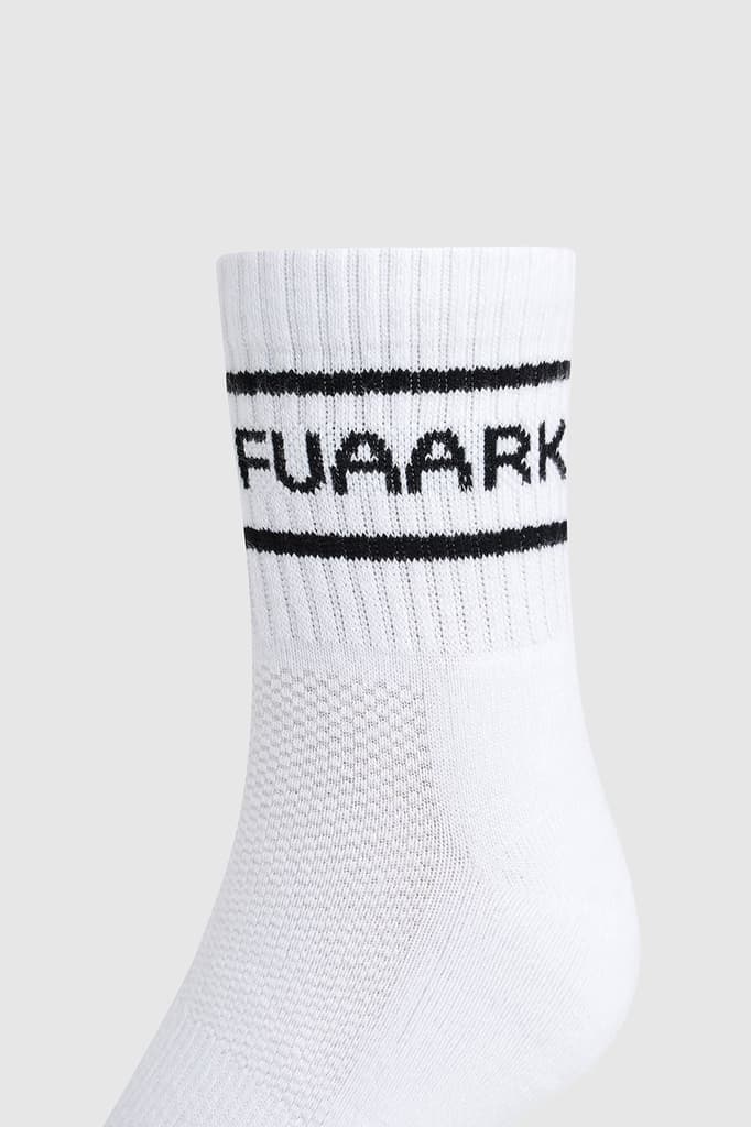 Legacy Quarter Socks White/Black — photo 2