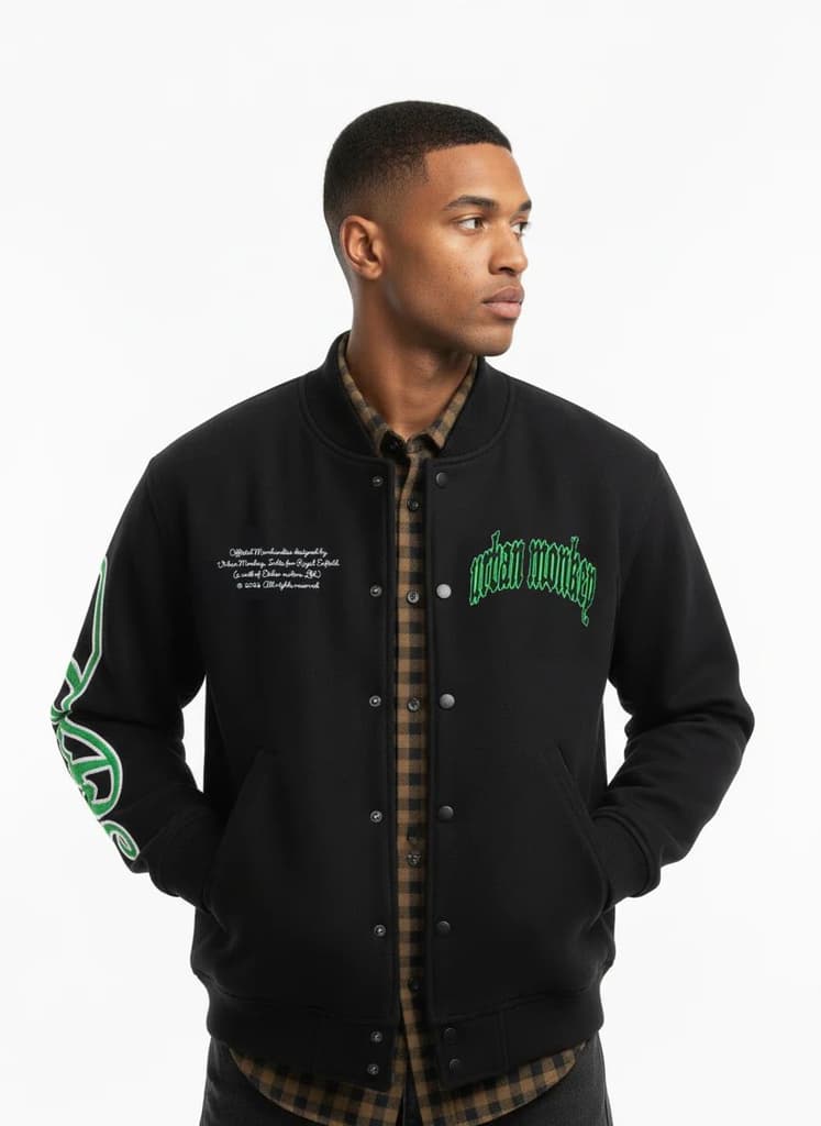 Emperor Varsity Jacket_Royal Enfield x Urban Monkey — photo 2