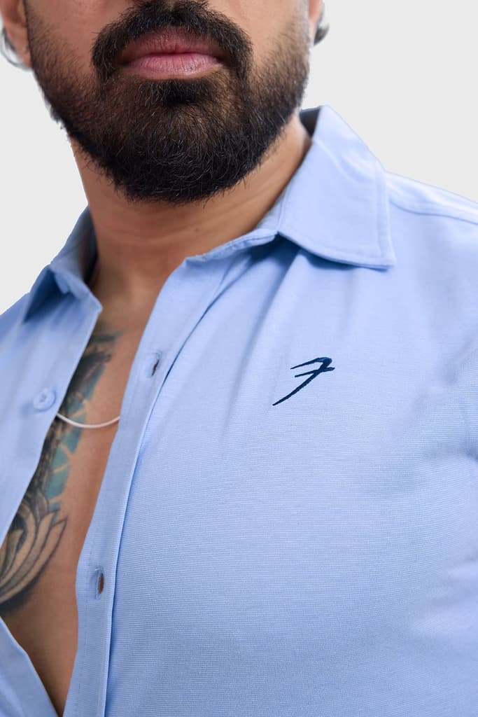 Aero Shirt Sky Blue — photo 3