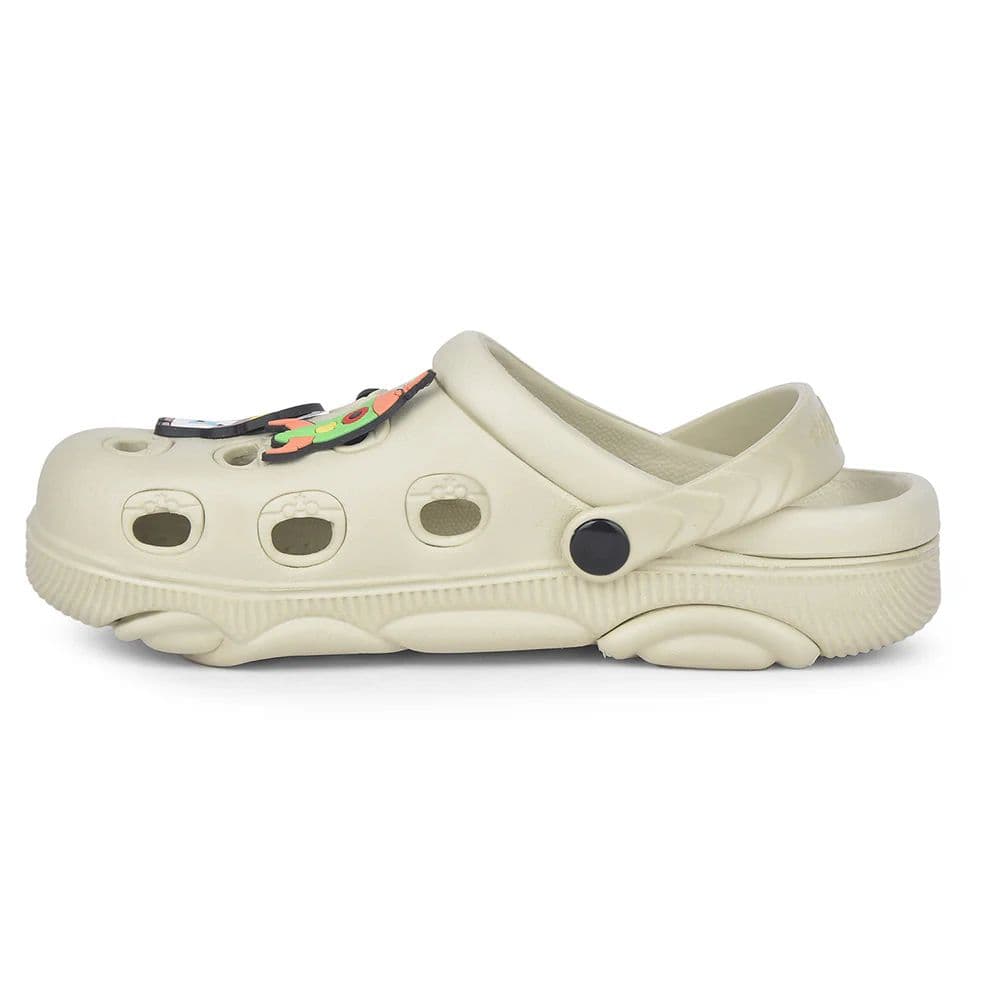 Lucy & Luke Beige Slingback Clogs For Kids LPMXT-K834 By Liberty — photo 3