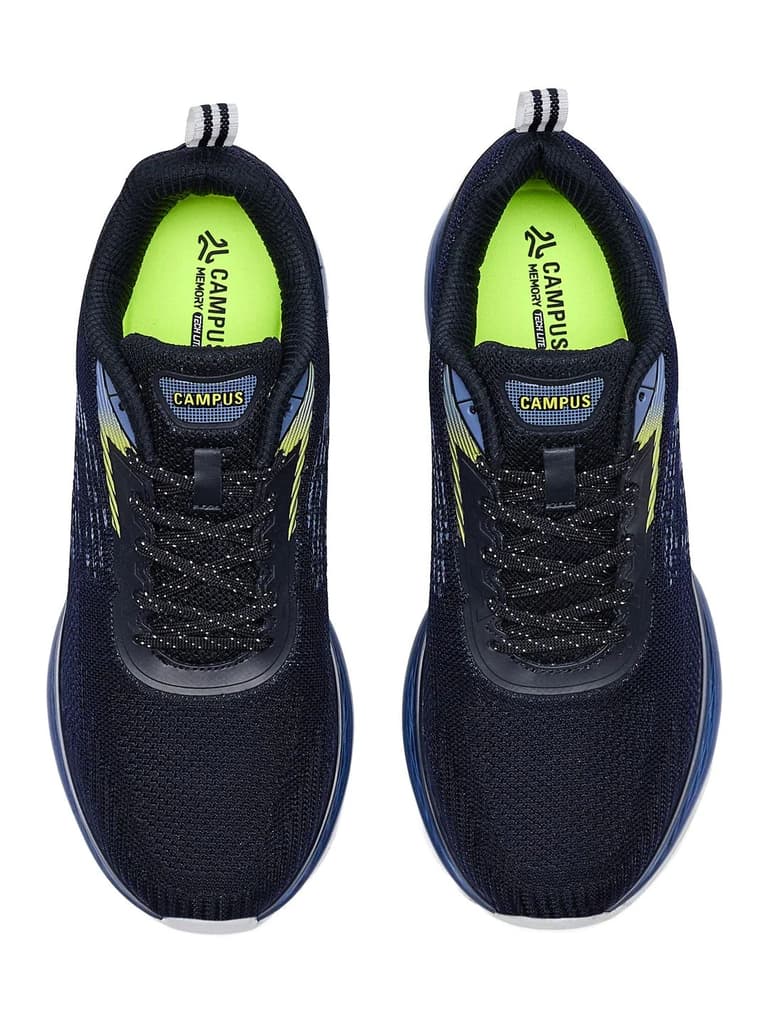 AMINO Navy Men's Running Shoes — photo 6