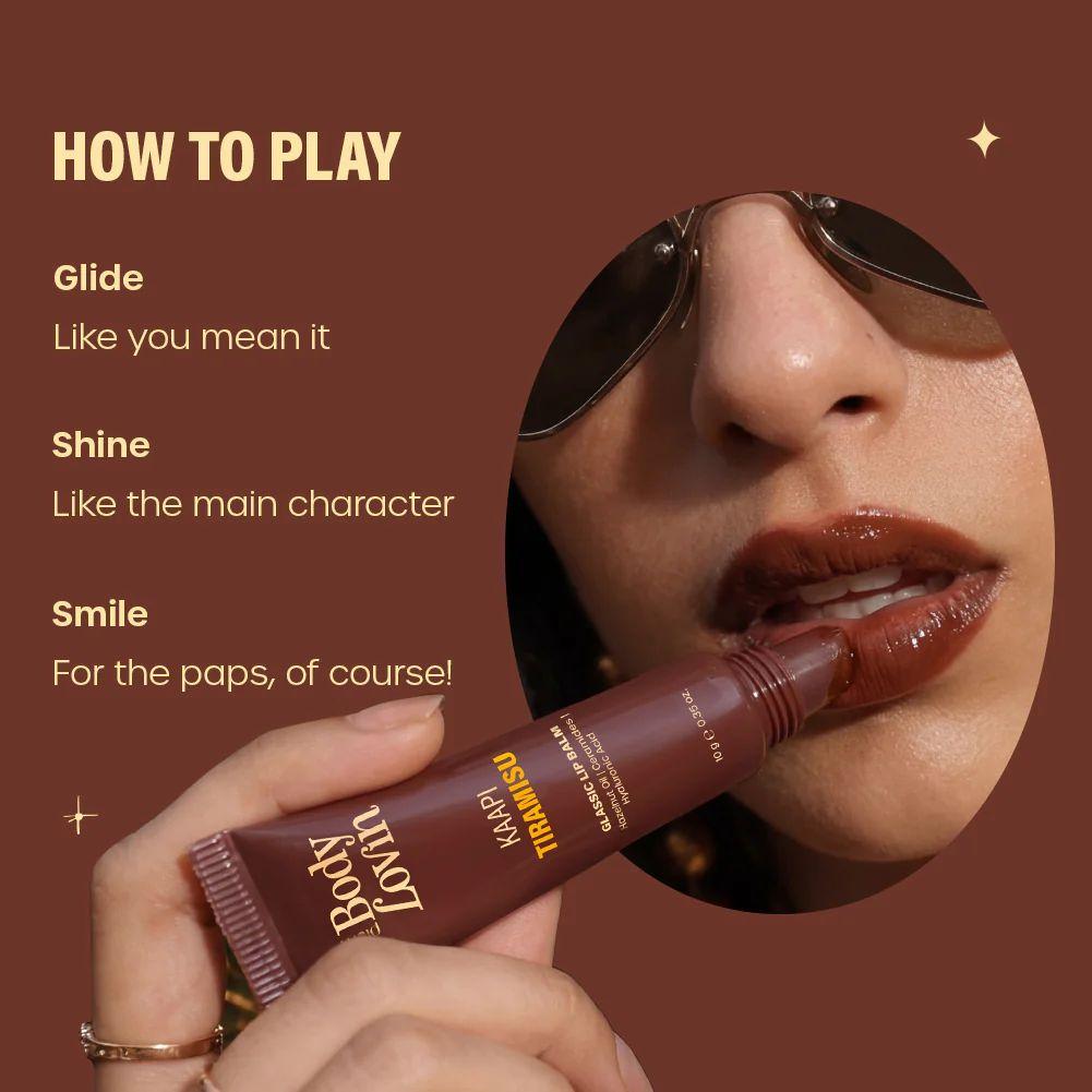Kaapi Tiramisu Glassic Lip Balm by BodyLovin'