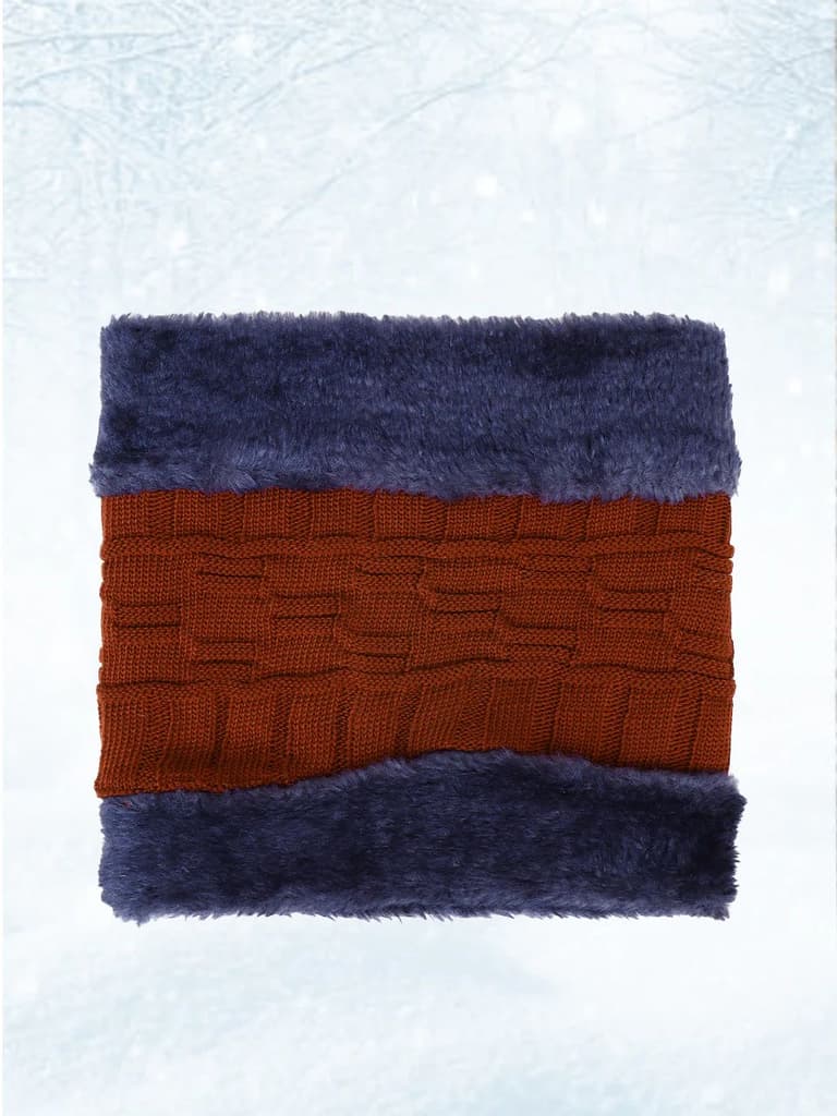 Unisex Woolen Beanie Cap Plus Wrap — photo 9