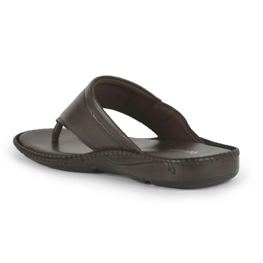 Coolers Brown Casual Slipper For Men VCL-26 By Liberty — photo 4