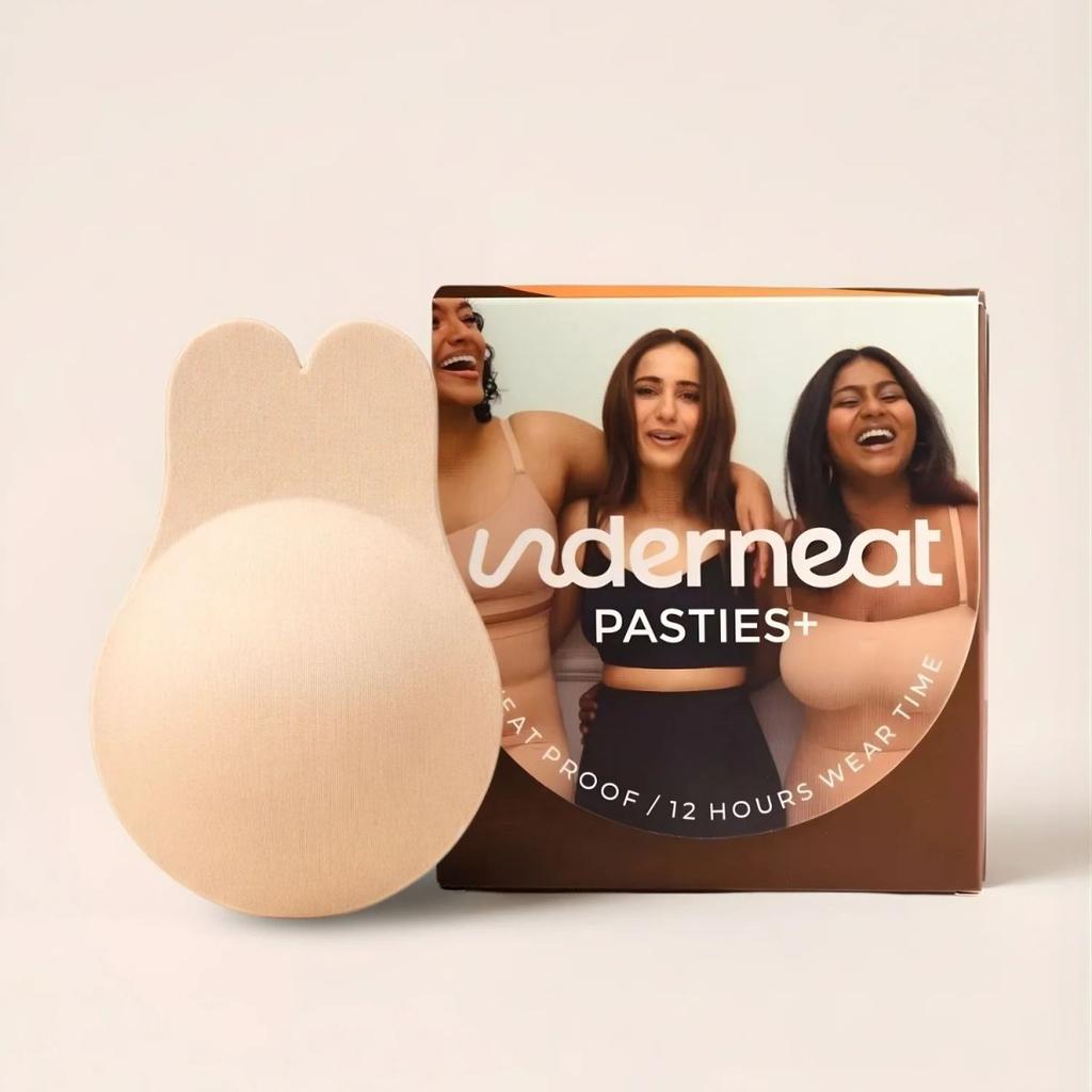 Reusable Adhesive Bunny Ups – Rabbit Ear Lift Design, Non-Adhesive Nipple Zone, Extra Lift Support