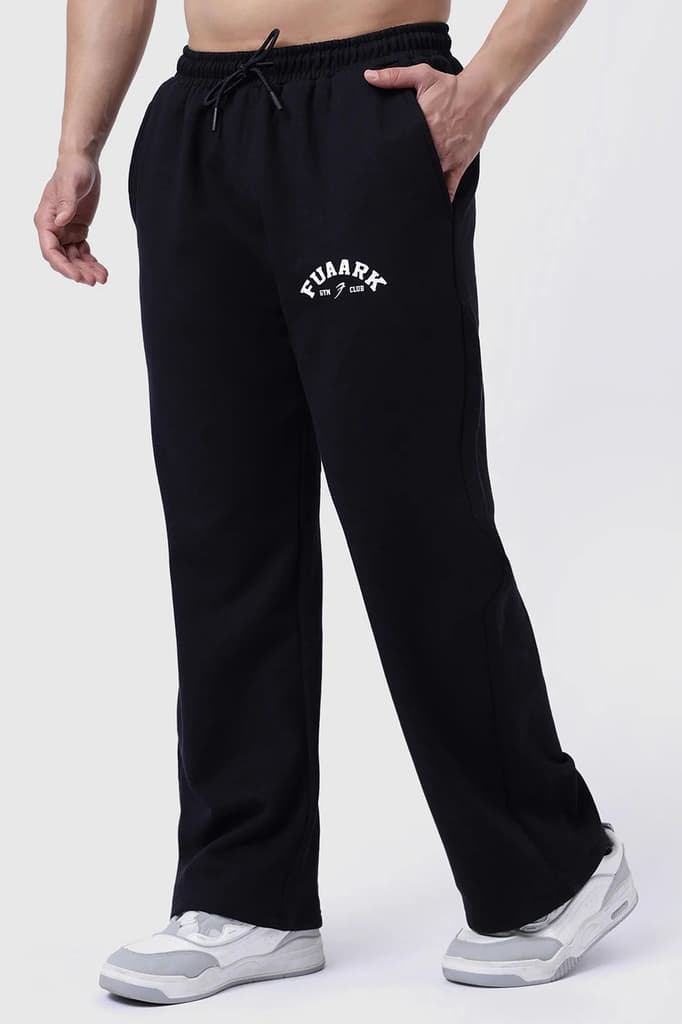 Laidback Relaxed Pants Black — S