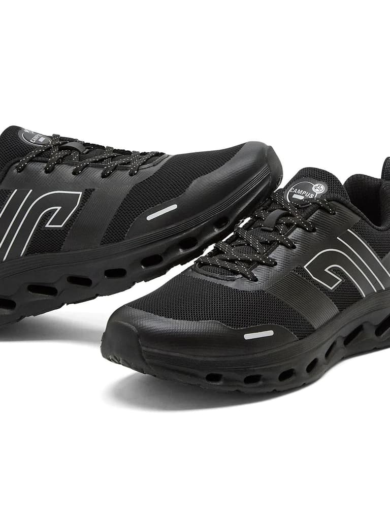 CHAZE Black Men's Running Shoes — photo 7