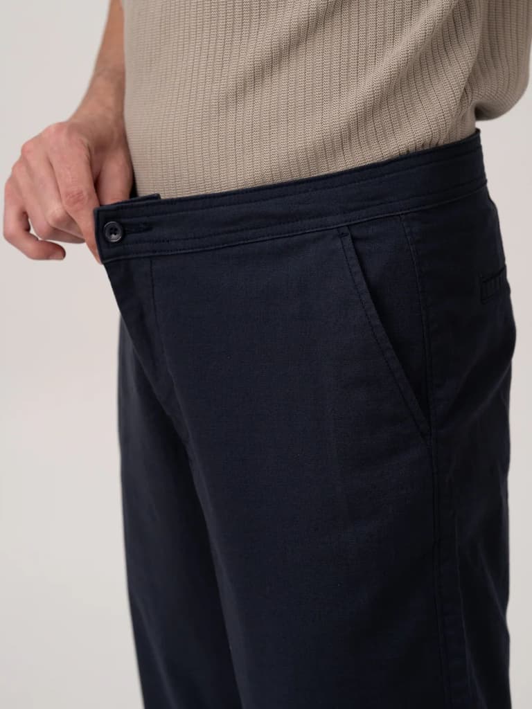 Santorini Navy Relaxed Fit Lounge Pants — photo 5