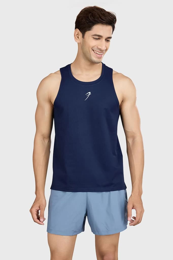 Pulse Running Tank Navy — S