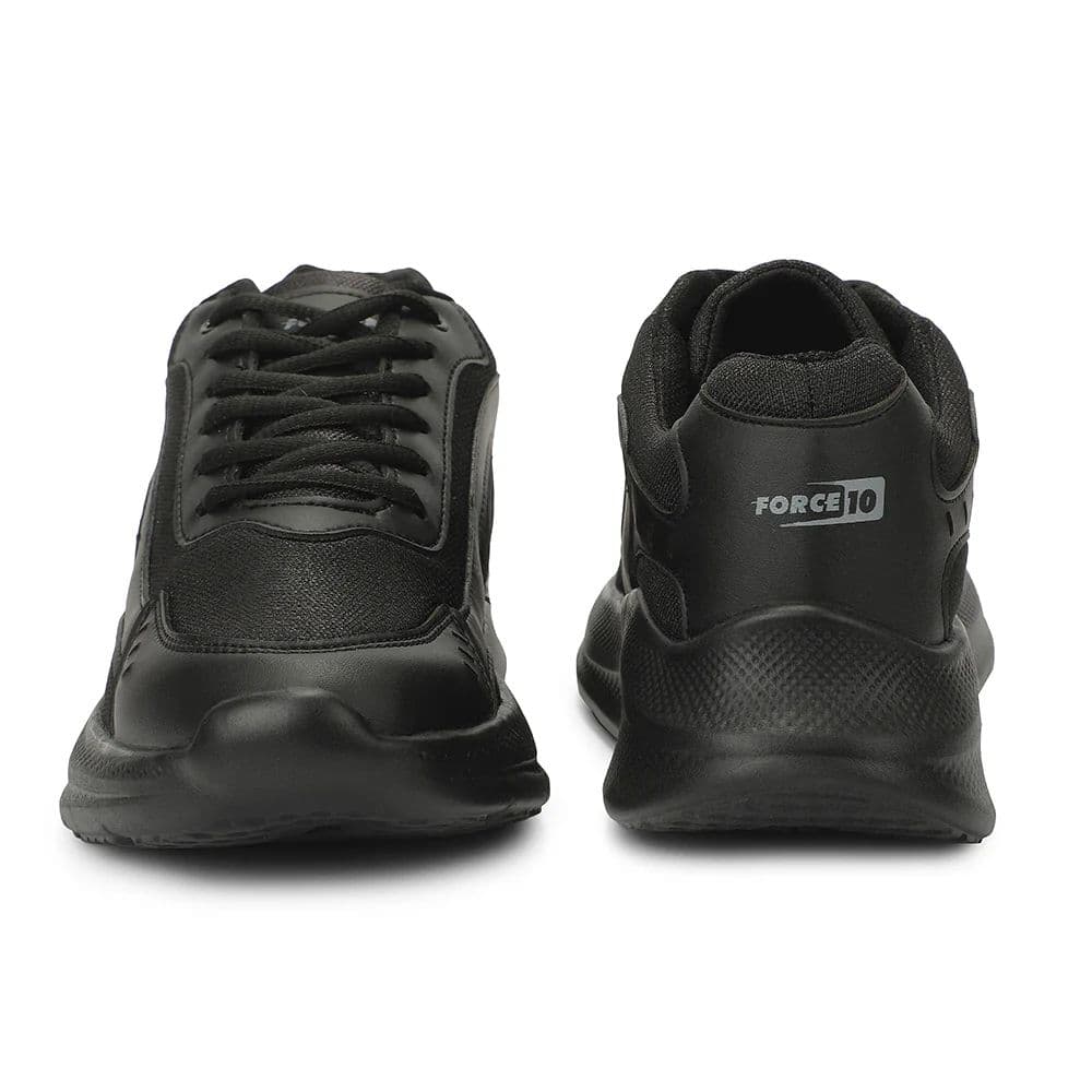 Force 10 SOFTSTEP-L Black School Uniform shoes for Kids by Liberty — photo 6