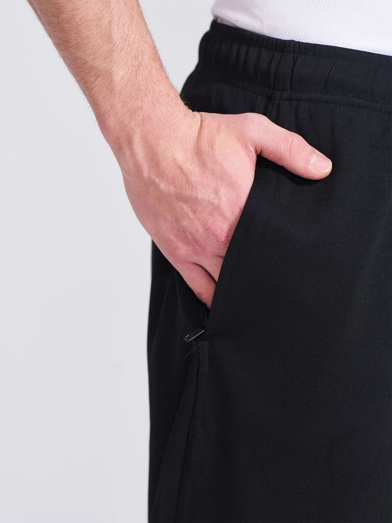 Men's Black Regular Fit Track Pants — photo 4