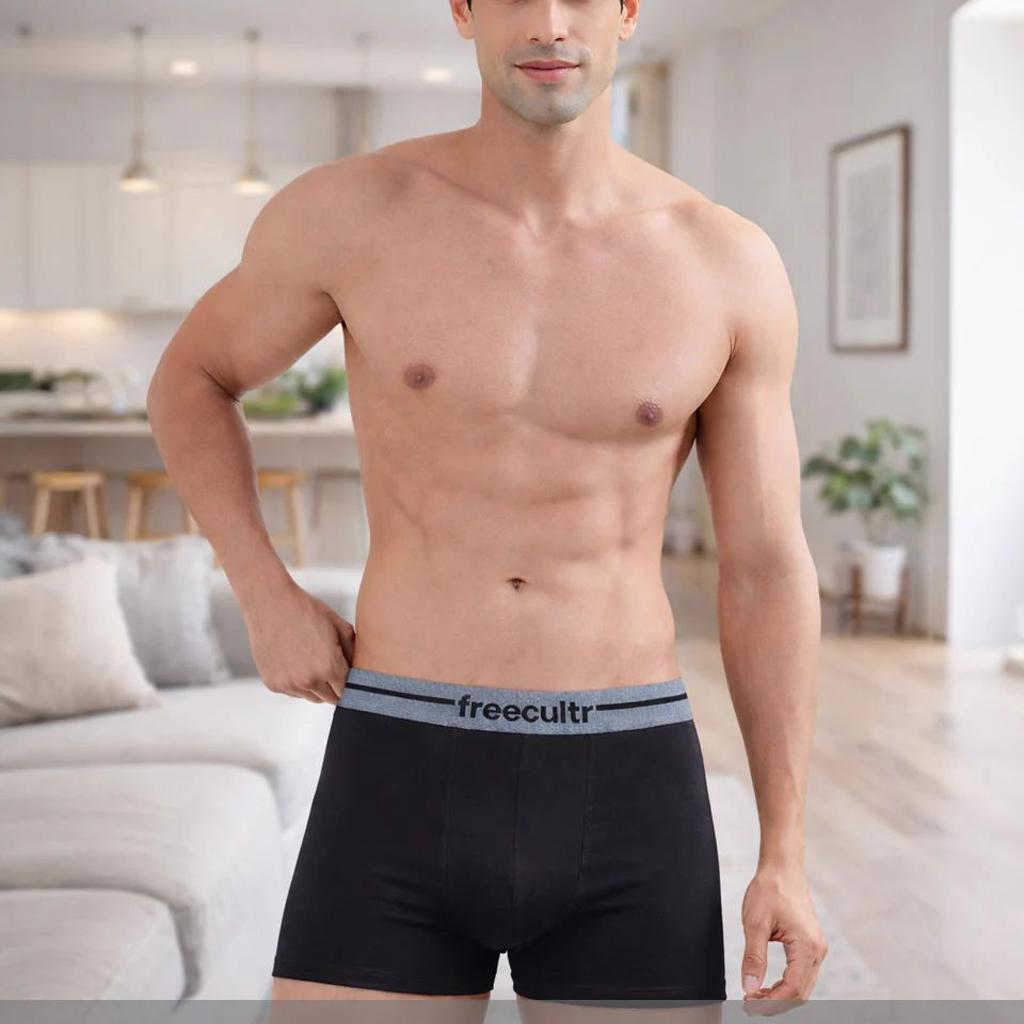 Men’s Adaptive Cotton Stretch Trunks Pack of 2