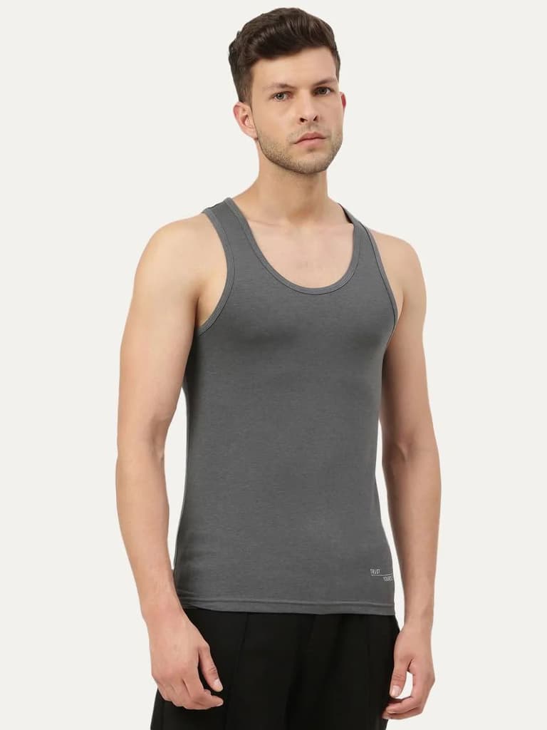 Twin Skin Organic Bamboo Vest - Comfort Fit (Pack Of 1) — photo 17
