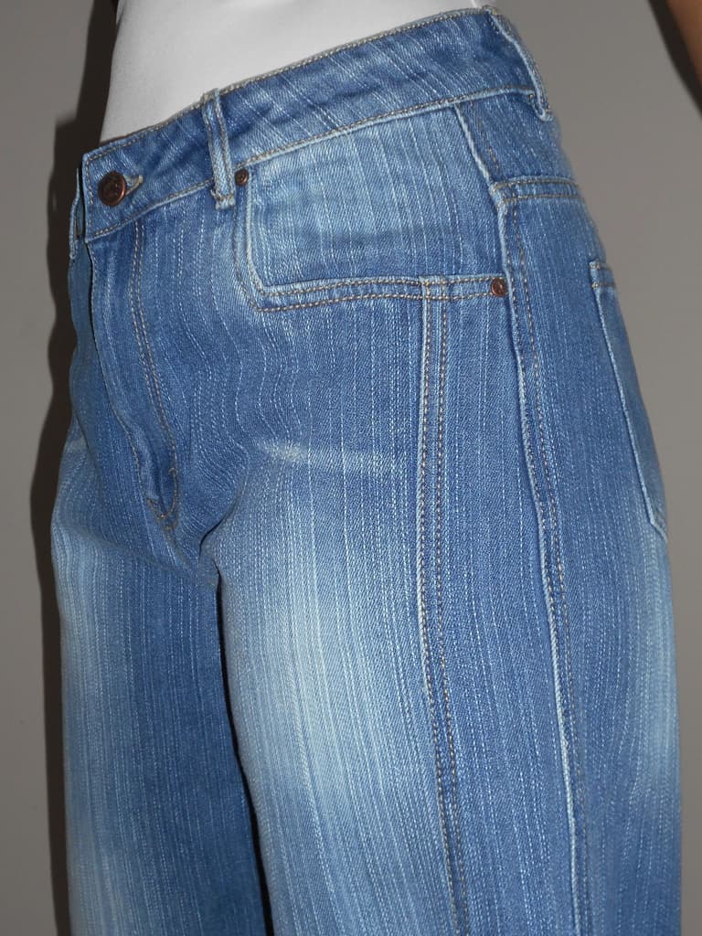 Blue Crush Slub Skater Fit Jeans — photo 2